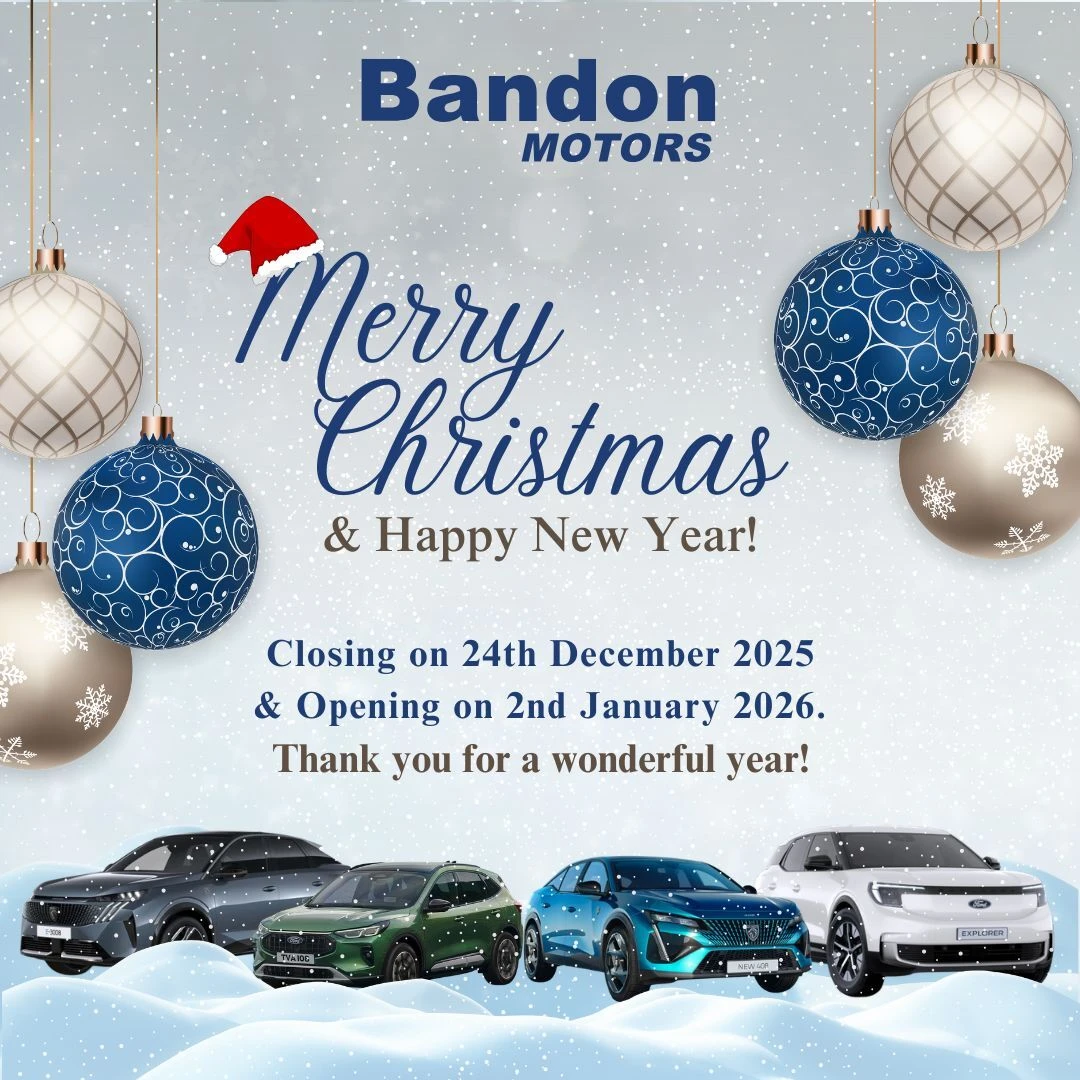 Closing from 24th December 2025 to 1st January 2026